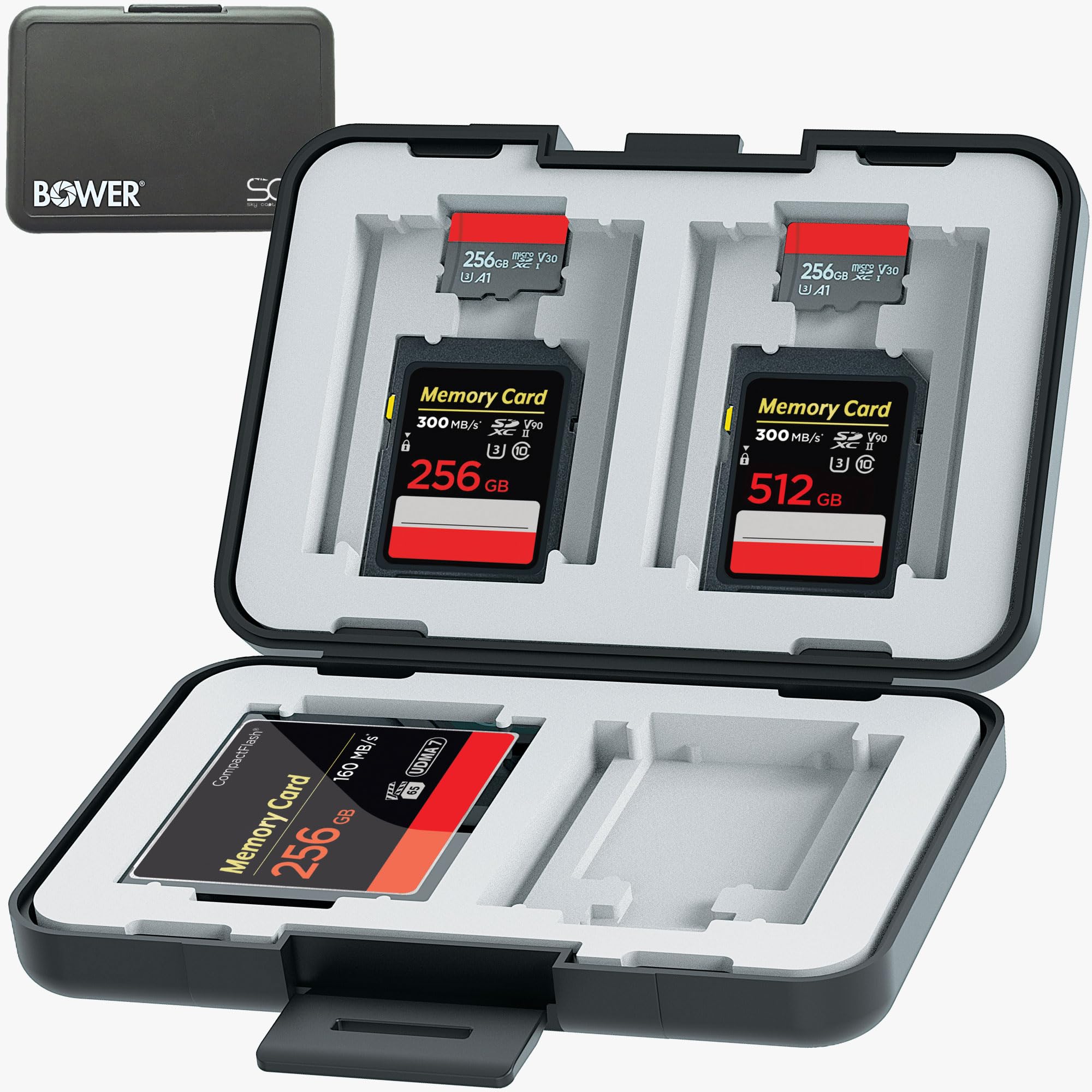 Amazon.com: Bower Sky Capture Series Memory Card Case | Rugged